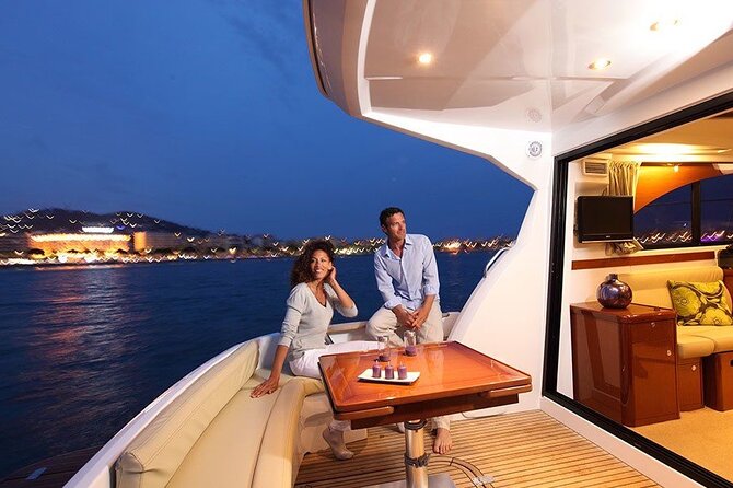 2 Hour Private Sunset Cruise on Luxury Motor Boat with Drinks - A good choice for proposals and birthdays