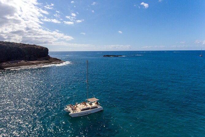3-hour catamaran excursion along the Costa Adeje - The Veril Beach Cove Stop
