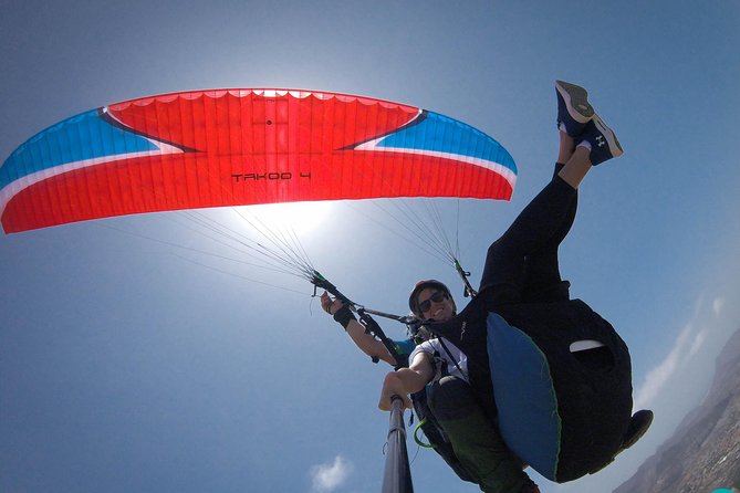 Acro Paragliding Adventure in Costa Adeje with FREE Pickup !! - Meeting the Overfly Tenerife team at La Enramada