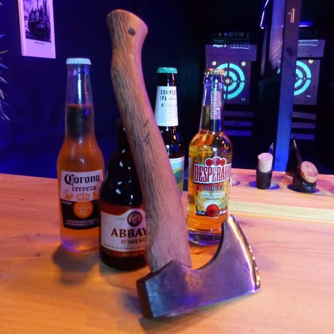 AXE THROWING TENERIFE - Starting at Zentral Center in Playa Las Américas