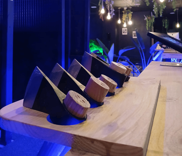 AXE THROWING TENERIFE - The Ninja Experience adds shurikens and knives