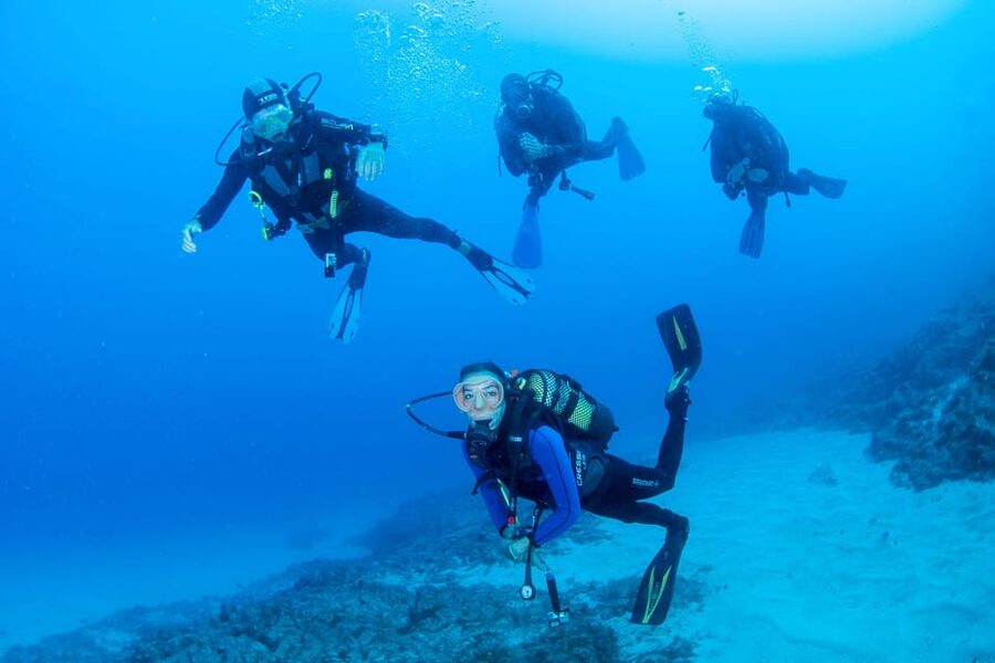 Beginner Scuba Dive with Scubapoint Tenerife in Turtle Area - Taking the boat to the turtle area