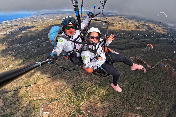 BRONZE tandem paragliding flight in South Tenerife, free pick up - Is $133.08 good value?