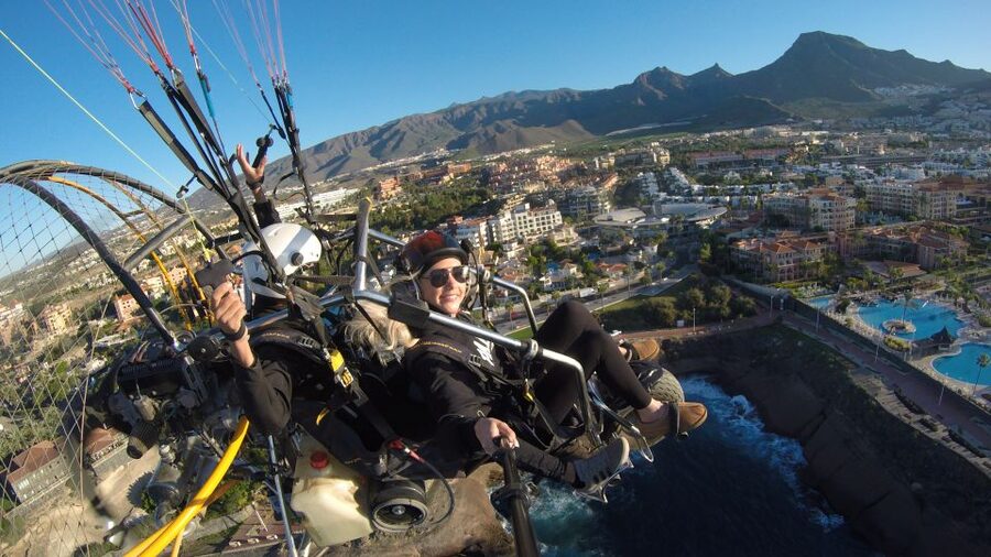 COAST: Fly over the coasts of Tenerife by Paratrike! (20min) - Flying above Costa Adeje for 20 quiet minutes
