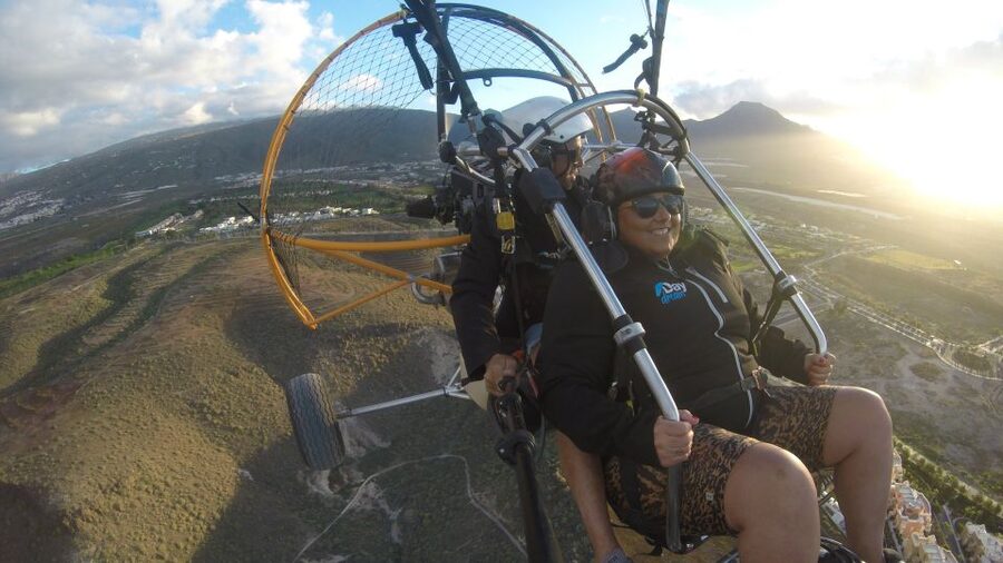 COAST: Fly over the coasts of Tenerife by Paratrike! (20min) - Seeing Tenerife’s coast from a different angle