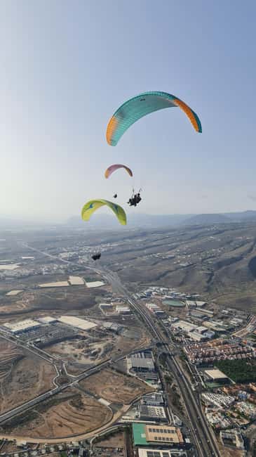 Costa Adaje: Paragliding from 1100m - Incredible landscape! - The briefing makes the first flight less daunting