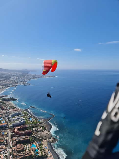 Costa Adaje: Paragliding from 1100m - Incredible landscape! - From mountain takeoff to Costa Adeje