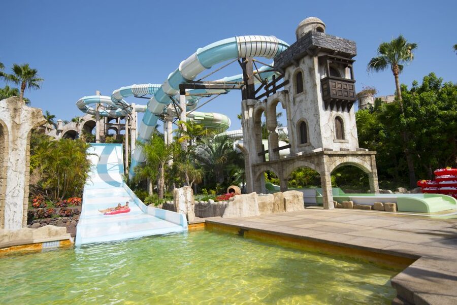 Costa Adeje: Aqualand Water Park Ticket with Dolphin Show - The Slides: From Gentle Rapids to Kamikazes