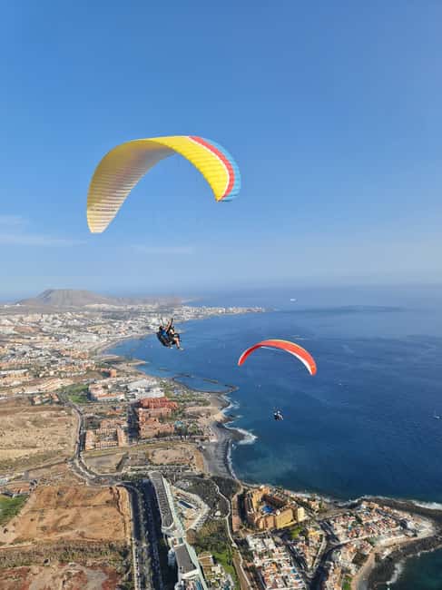Costa Adeje, Paragliding with pick up service and 5 free photos! - The pickup from five southern Tenerife areas
