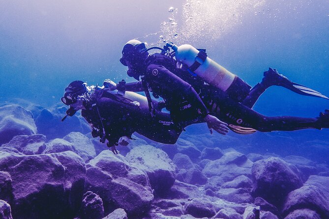 Discover Scuba Diving . First Experience underwater - Getting your first underwater lesson in Los Cristianos