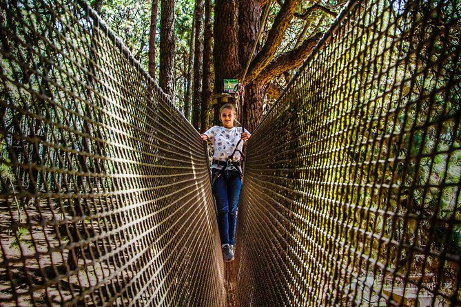 Forestal Park Tenerife Entrance Ticket - Difficult and extreme routes for taller, bolder participants