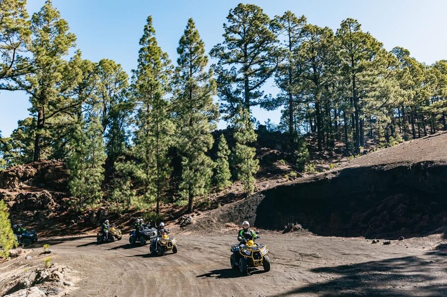 From Costa Adeje: Mount Teide Forest Off-Road Quad Bike Tour - What the included equipment means for comfort
