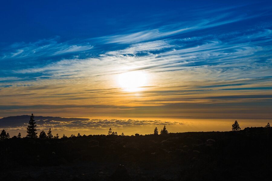 From Santiago del Teide: Sunset Quad Trip to Mount Teide - Riding from Santiago del Teide toward the volcano