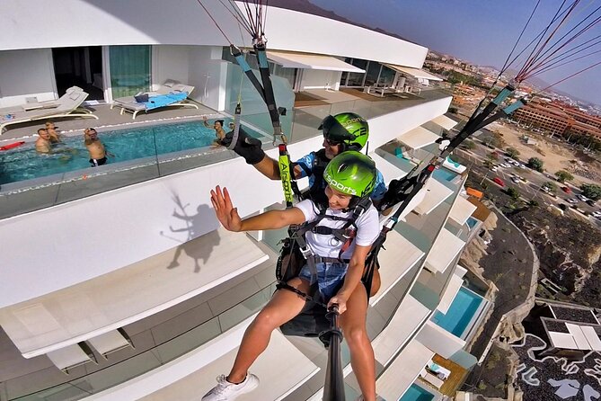 GOLD paragliding flight including videos/photos, t-shirt and a bottle of Cava - The Gold package and what the $216.26 price buys