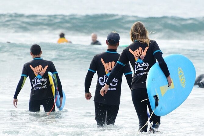 Group Surf Class in Playa de Las Américas with Photographs - Key points at a glance
