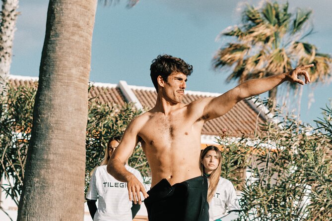 Group Surf Lesson at Playa de las Américas - Crowded water can change the feel of the class