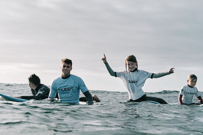Group Surf Lesson at Playa de las Américas - Who will enjoy this most?