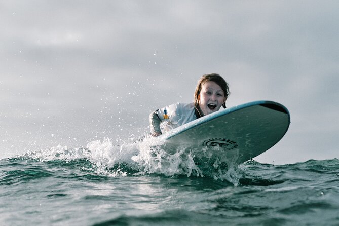 Group Surf Lesson at Playa de las Américas - The beach lesson begins before the waves