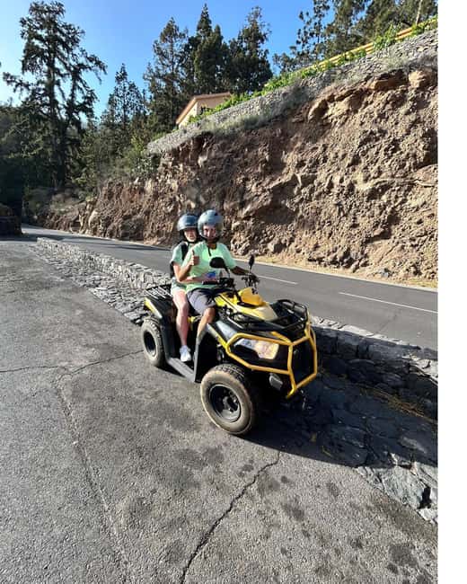 guided quad tour of Tenerife's Teide volcano - From Valle San Lorenzo toward Teide