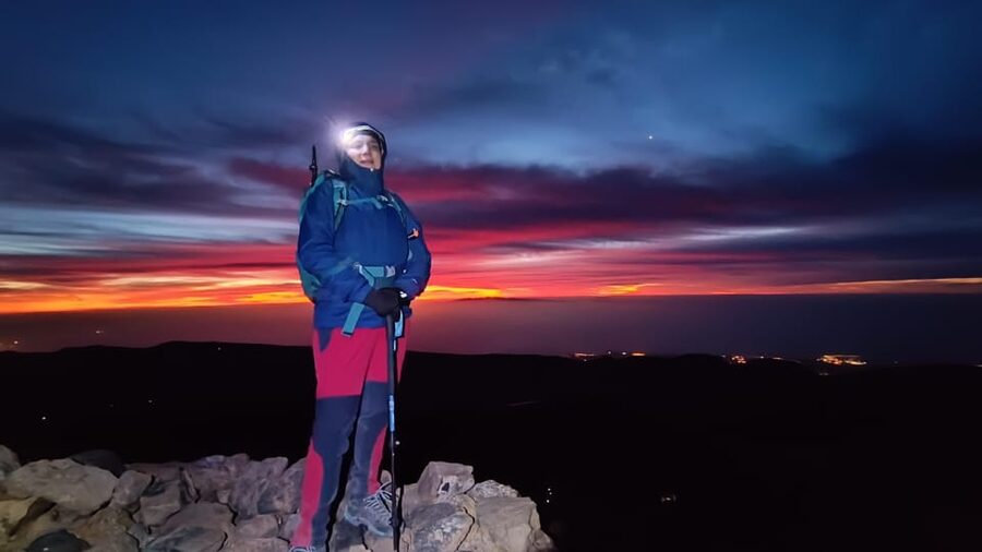 Hiking Summit of Teide by night for a sunrise and a Shadow - The first four hours under the stars