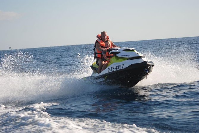 Jet Ski Safari South Tenerife - The Swim Stop and Return to the Marina