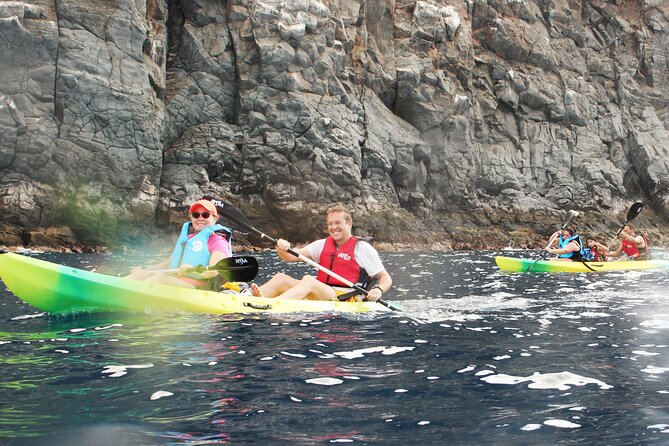 Kayak Route along the Volcanic Coast in Tenerife South with Snorkeling - Paddling beside Tenerife’s volcanic coast