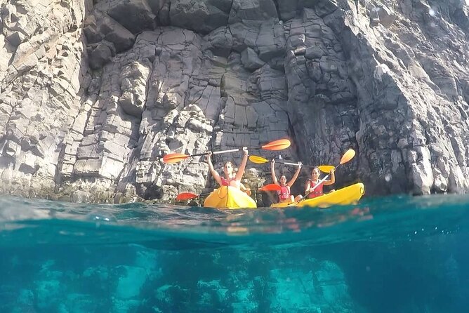 Kayak Safari with Dolphin and Turtle Watching in Guaza - Exploring Palmar Cave and the Rocky Coast