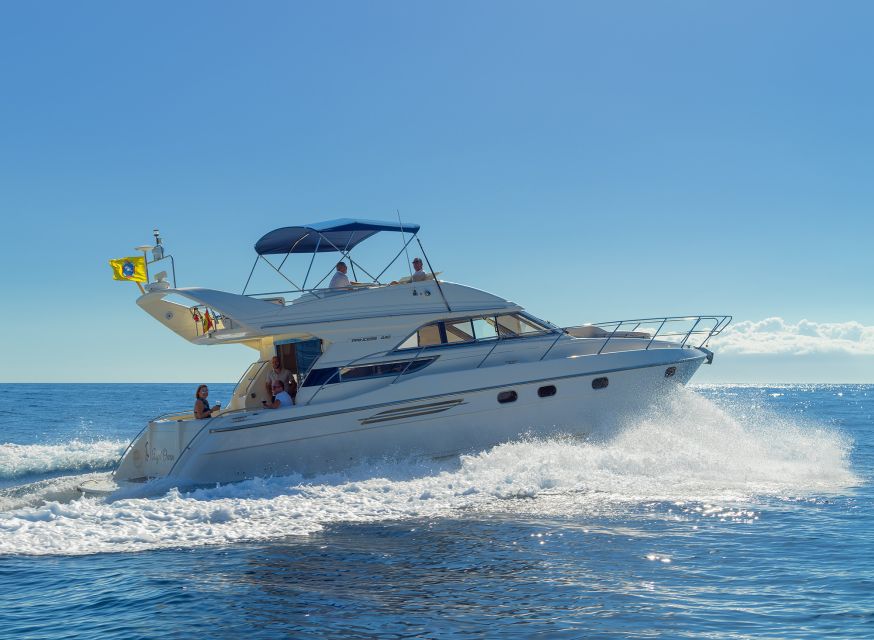 Las Galletas: Private Luxury Yacht Cruise with Lunch - From Las Galletas marina to open water