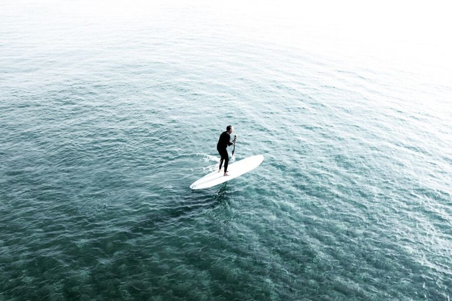 Los Cristianos : 1 Hour of Paddle surf Rental - A self-guided hour in Los Cristianos Bay