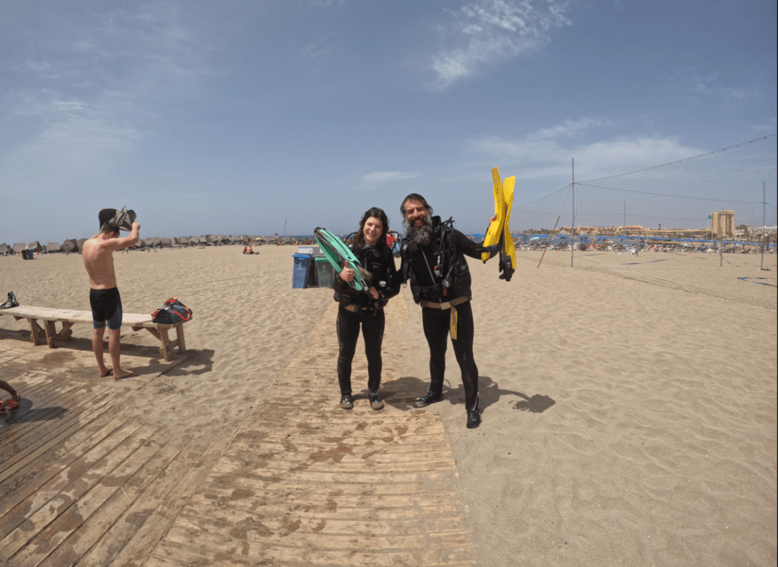 Los Cristianos: Basic Diver Course - From safety briefing to shallow water