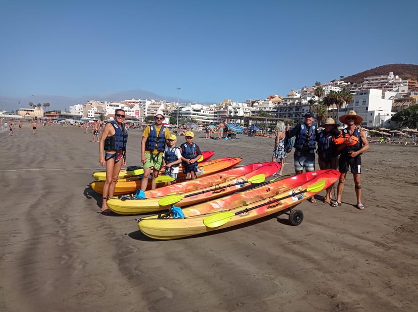 Los Cristianos: Kayak & Snorkel Tour with turtles and photos included - Key points to know before booking
