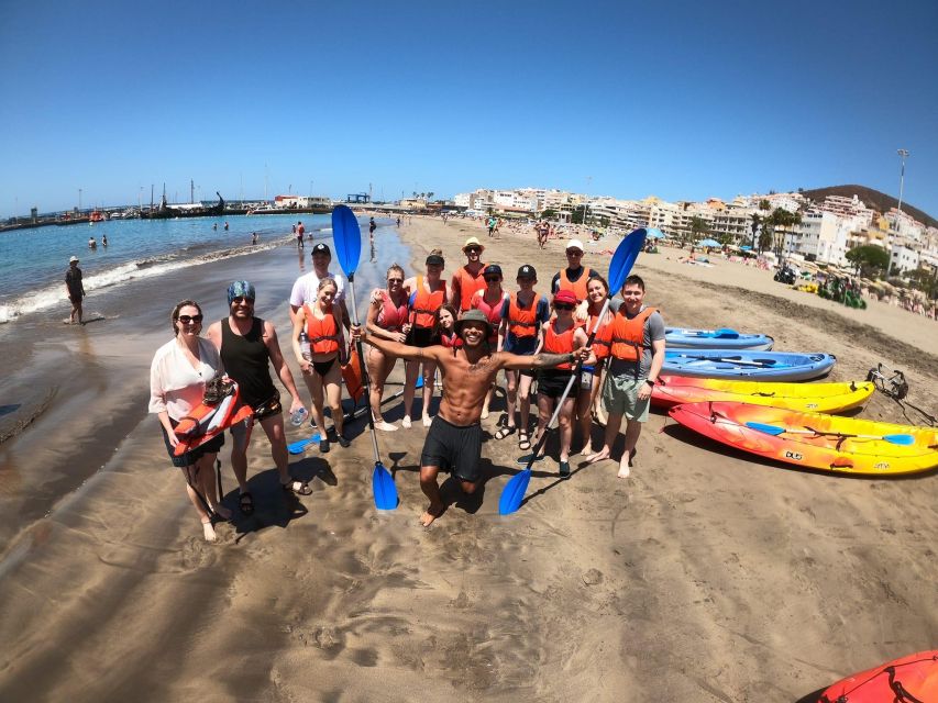 Los Cristianos: Kayaking and Snorkeling with Marine Wildlife - The Palm-Mar snorkeling stop