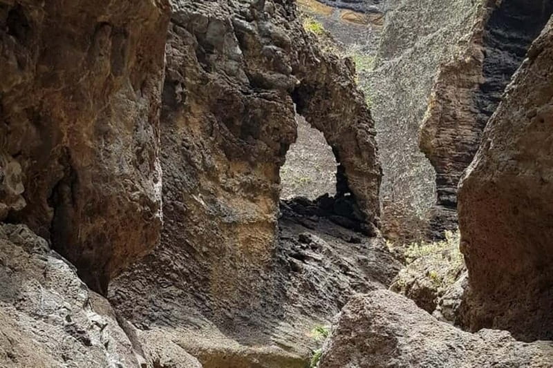 MASCA GORGE Trail: Guided Hike - The 15-minute water taxi to Los Gigantes