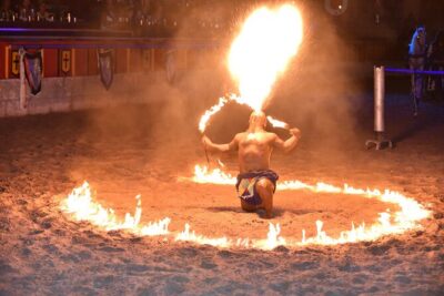 Medieval San Miguel castle with dinner-Show in South Tenerife