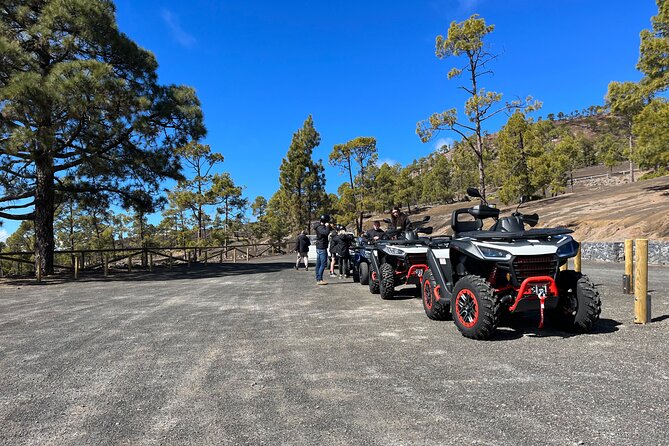 Monster Quad Teide Tour - Entering Teide National Park by quad