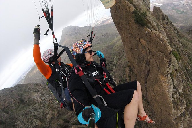 Paragliding Epic Experience in Tenerife with the Spanish Champion Team - The view from 750 or 1,000 meters