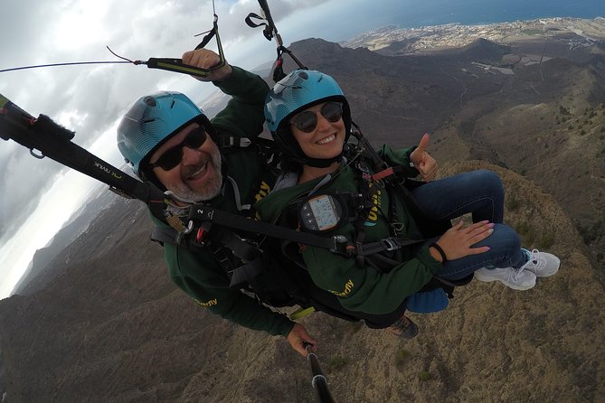 Paragliding Tandem Flight over Costa Adeje with FREE pick up!!! - Are the photos and videos worth the extra cost?