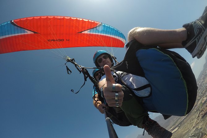 Paragliding Tandem Flight over Costa Adeje with FREE pick up!!! - Who will enjoy this most?