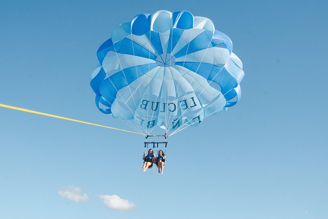 Parascending in Tenerife - Taking off above Tenerife’s south coast