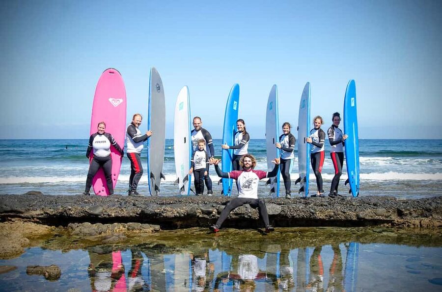 Playa de las Américas : Group Surf Lesson - Key points at a glance