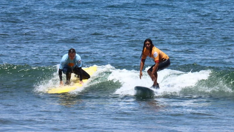 Playa de Las Américas: Premium Surf Equipment for Rent - What the beach session itself is like