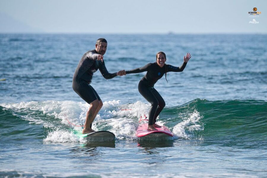 Playa de las Américas: Private or Small-Group Surf Lesson - The first 20 minutes on the sand