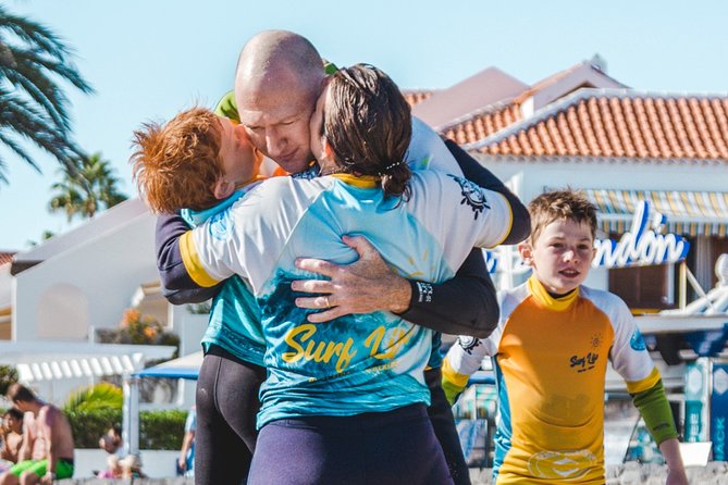 Private Family Surf Lesson - Beatrice, Marta, and the family-friendly feel
