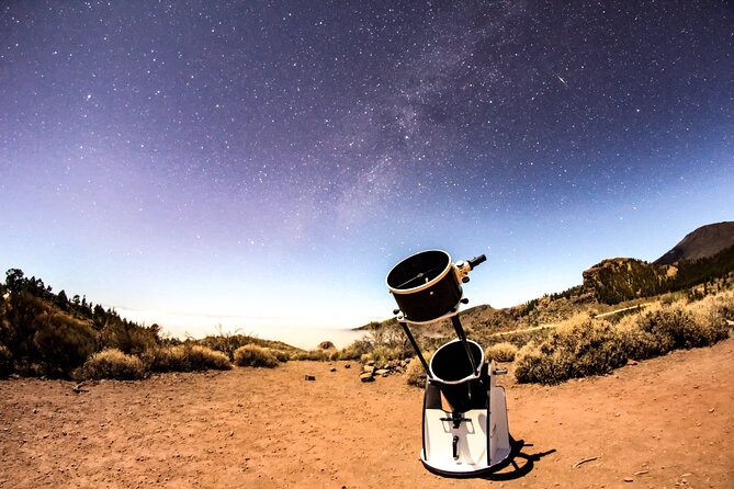 Private stargazing trip in Teide - Using the 12-inch Dobsonian telescopes