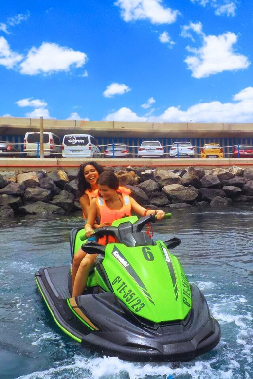 Puerto Colón: Kawasaki Jet Ski Tour Along Tenerife's Coast - Practical preparation for the marina