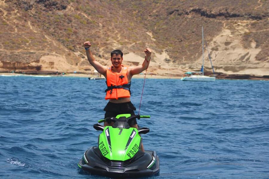 Puerto Colón: Kawasaki Jet Ski Tour Along Tenerife's Coast - Who will enjoy this Tenerife jet ski tour?