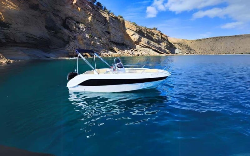 Puerto Colon: License-Free Self-Drive Boat in Tenerife - How the $71 price works for a group