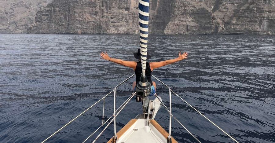 Puerto Colon : Whale & Dolphins Sailing Excursion - Sailing from Puerto Colón into Tenerife’s whale country
