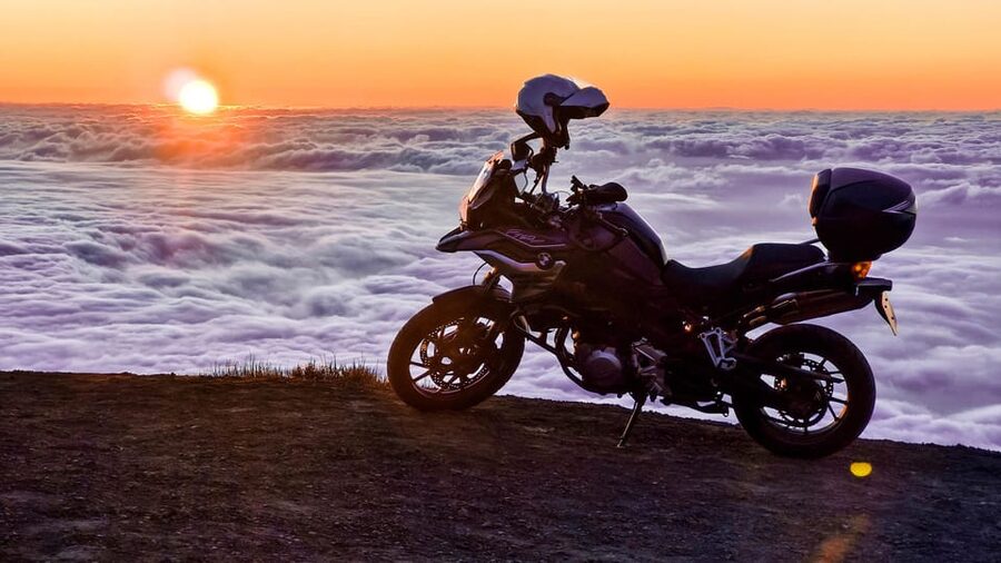Puerto de la Cruz Motorbike tour through Teide National Park - The equipment included with the motorcycle
