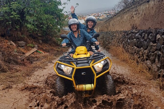 Puerto de la Cruz: Off-Road Adventure in Quad, Snack and Photos - Leaving Puerto de la Cruz on four wheels